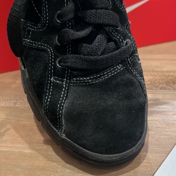 VNTG.Converse All Star One Star 2000 Black Suede Men's Size 7 1/2 Women's Size 9 - Picture 15 of 17